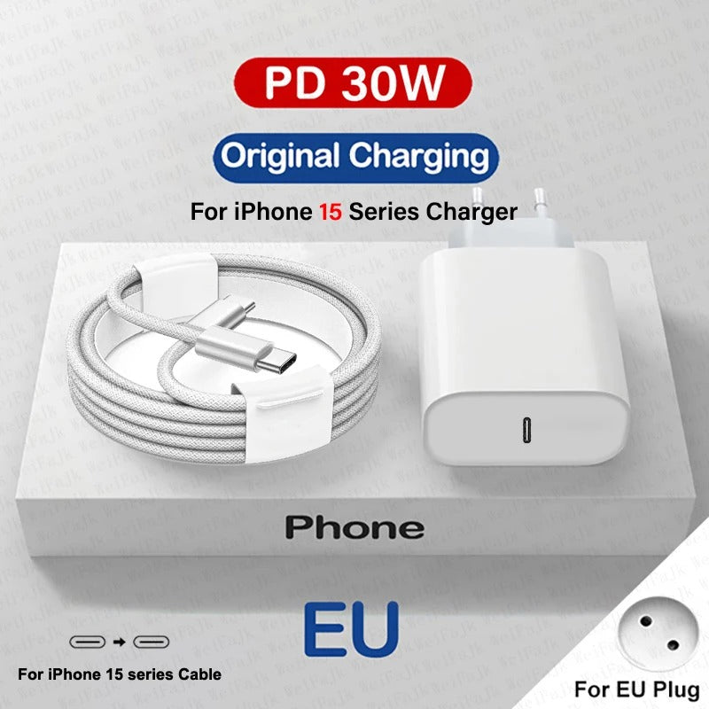 chargeur iphone FlashBoost 30W ucc