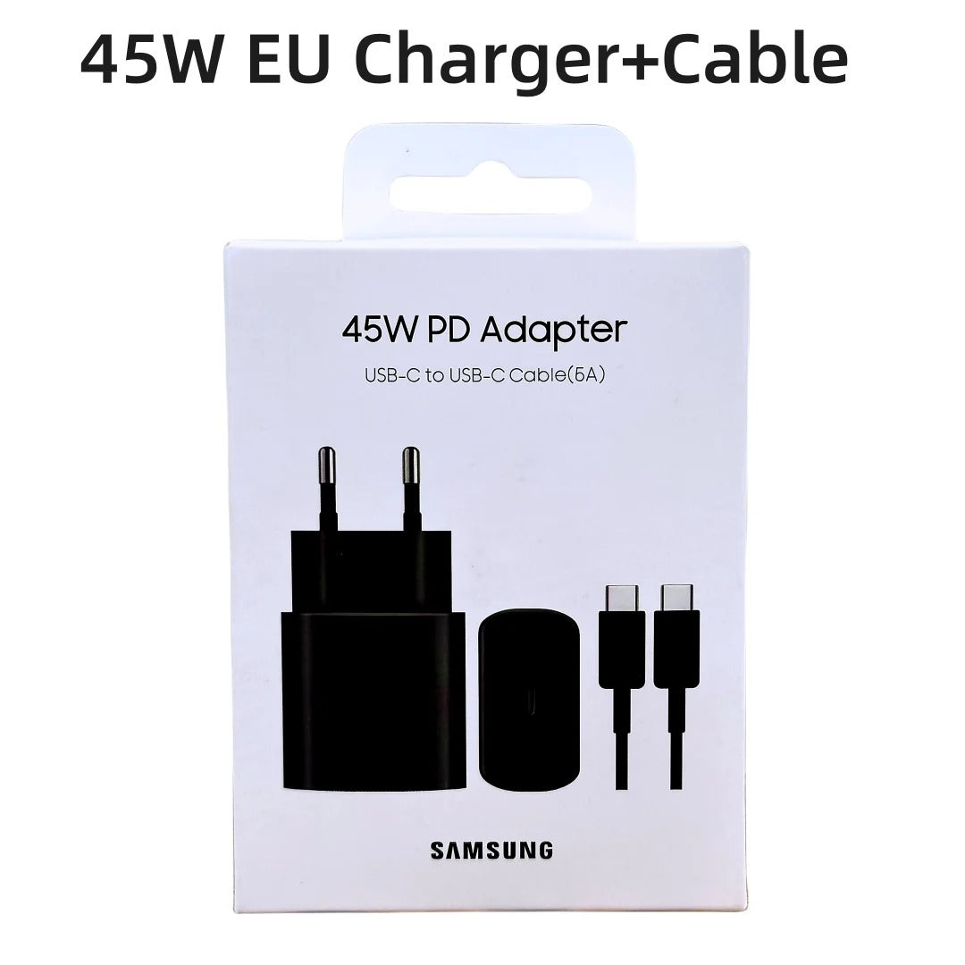 chargeur pour telephone powermax 45w noir