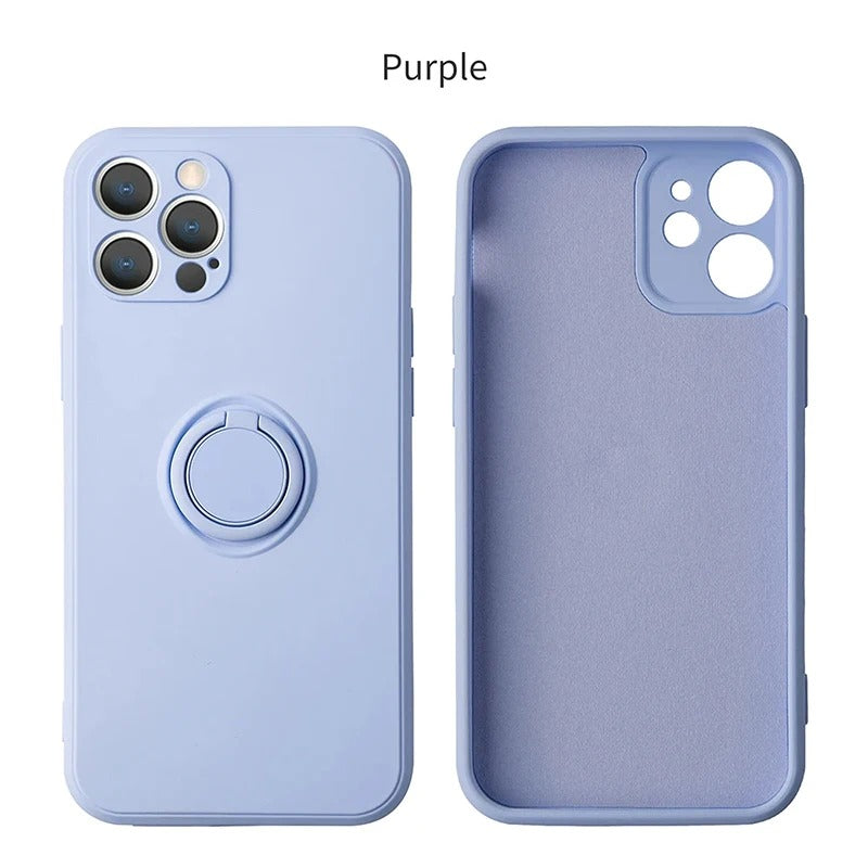 coque iphone 12 SquareGrip lavande