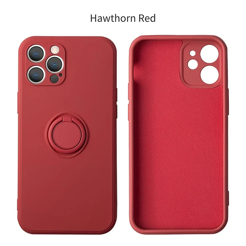coque iphone 12 SquareGrip rouge
