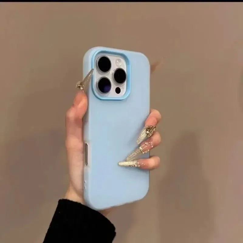 coque iphone 13 CandyShield bleu