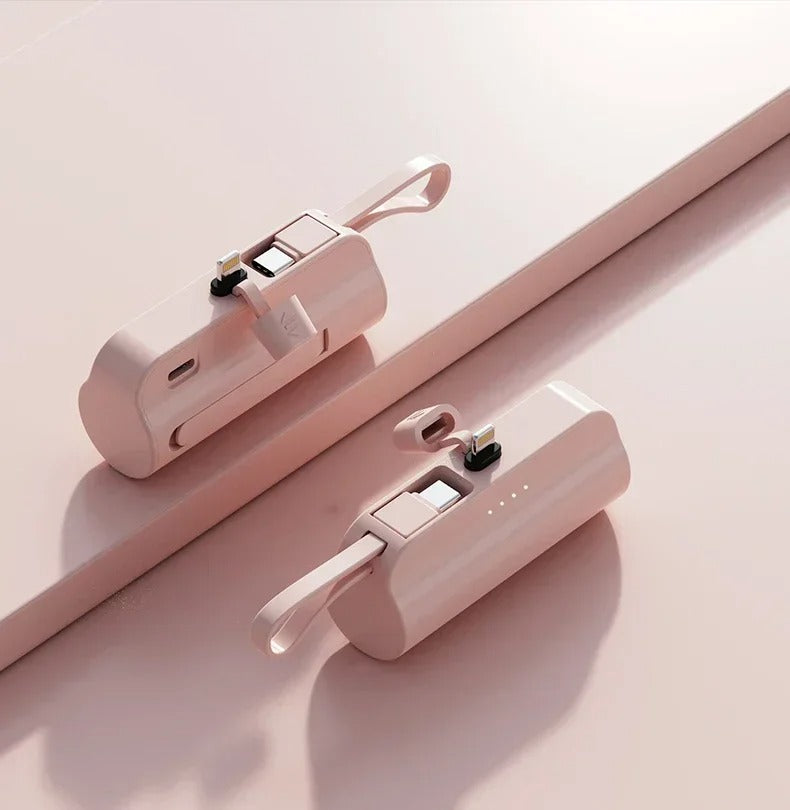 batterie externe 20000 mah LipVolt rose
