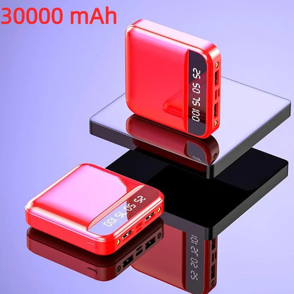 batterie externe 30000 mah VoltCube rouge