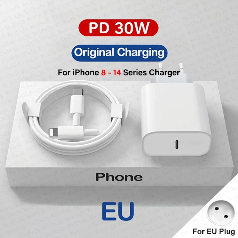 chargeur iphone FlashBoost 30W iphone