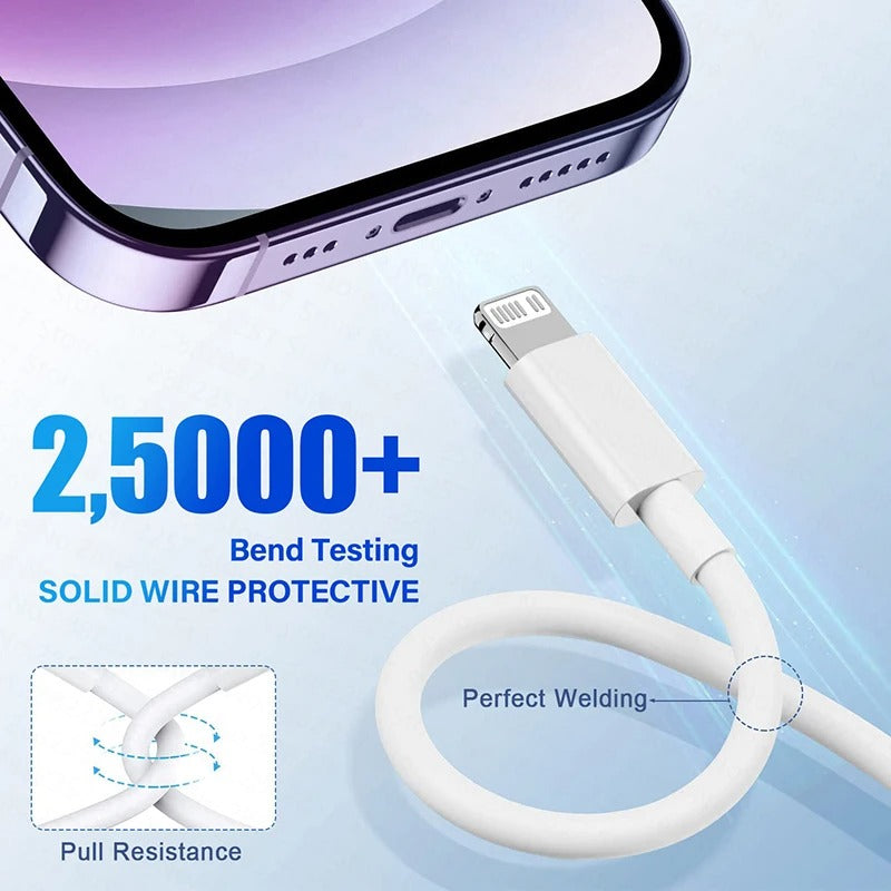 chargeur iphone FlashBoost 30W protec