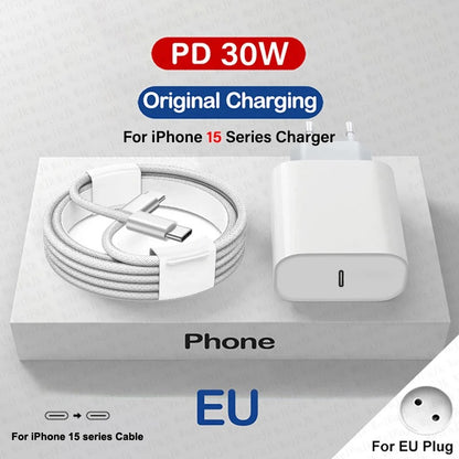 chargeur iphone FlashBoost 30W ucc