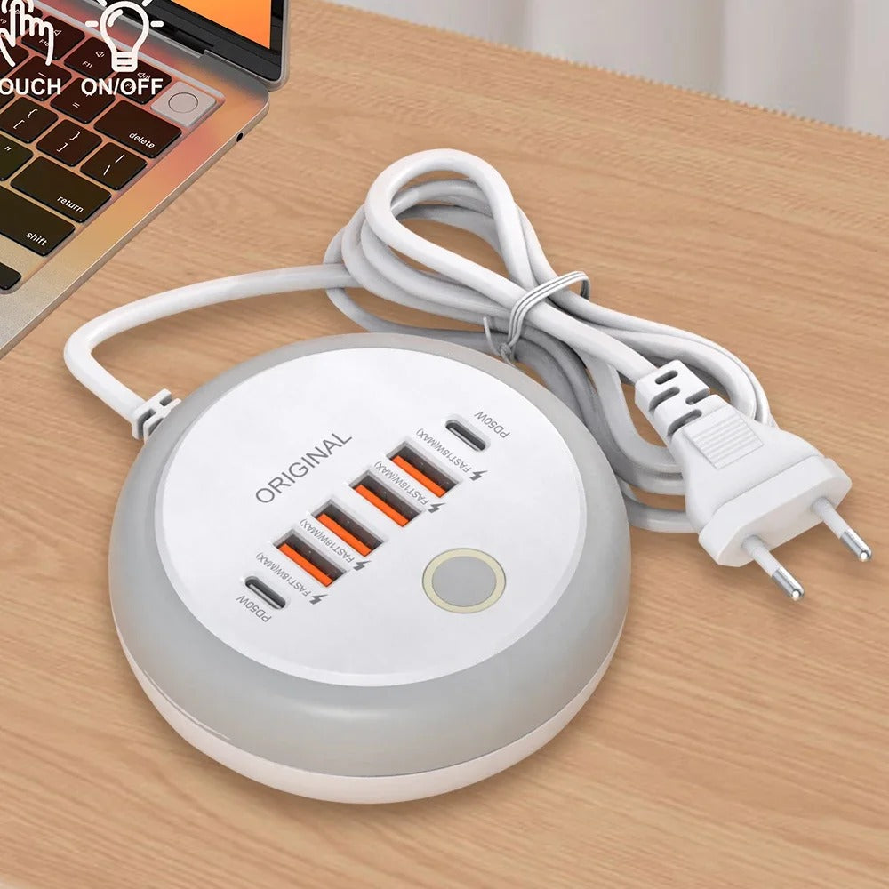 chargeur pour telephone EnergyDisk blanc