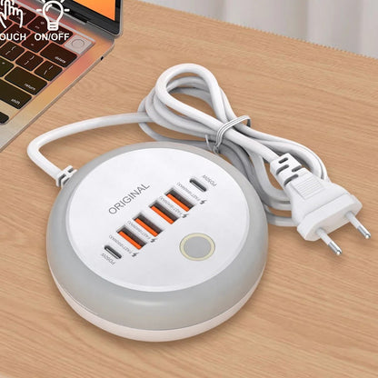 chargeur pour telephone EnergyDisk blanc