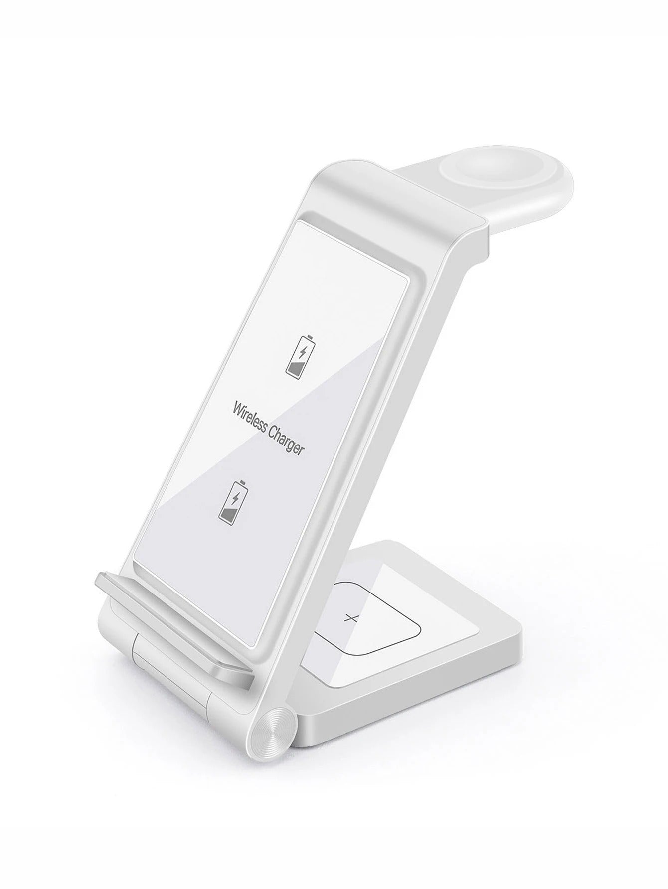 chargeur pour telephone TriCharge blanc