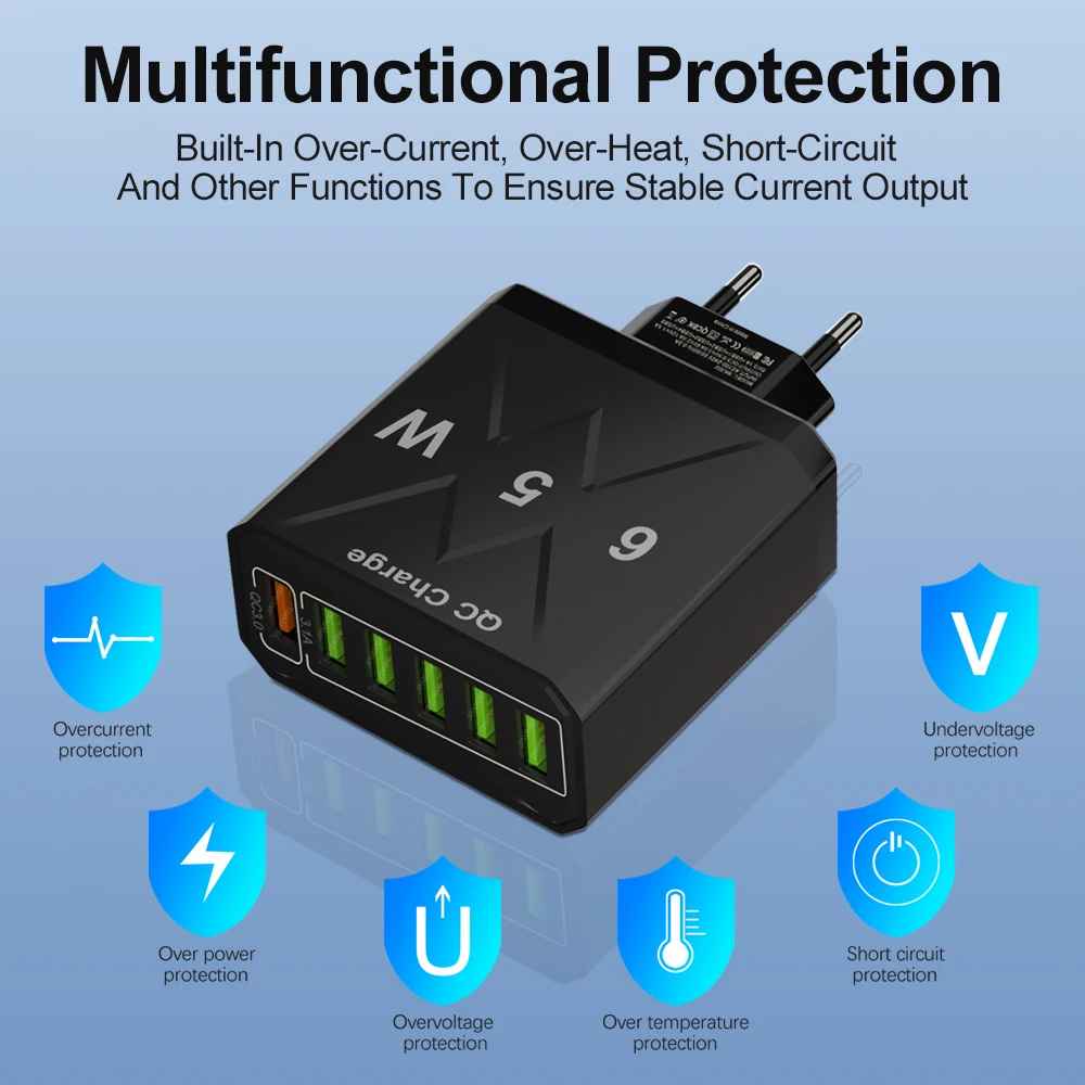 chargeur pour telephone multifonction