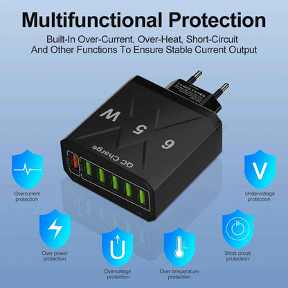 chargeur pour telephone multifonction