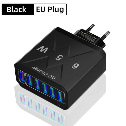chargeur pour telephone noir