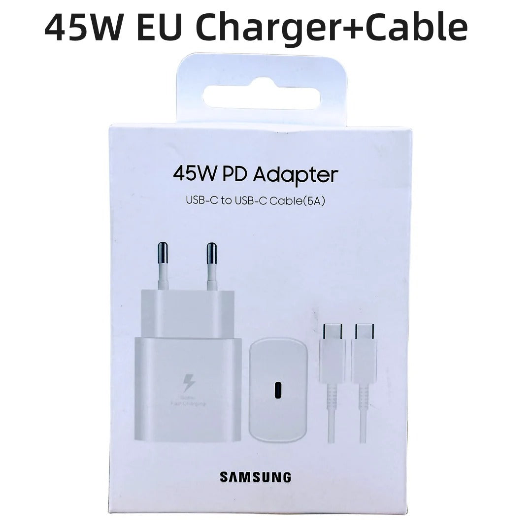 chargeur pour telephone powermax 45w blanc