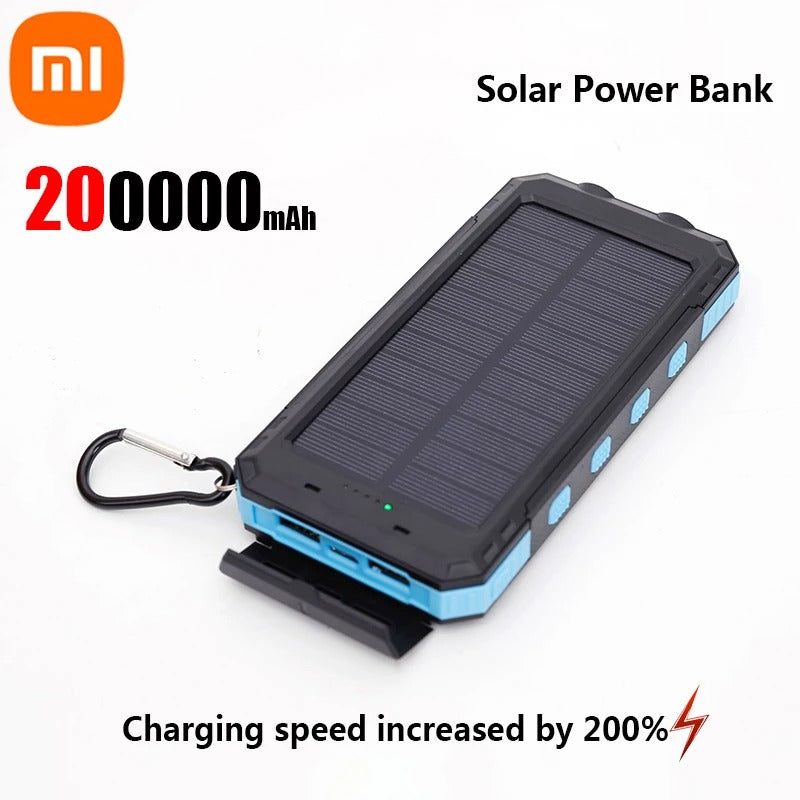 chargeur telephone solaire SolarXtreme bleu