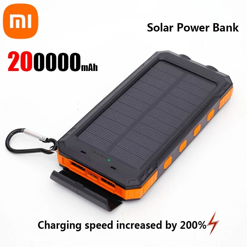 chargeur telephone solaire SolarXtreme orange