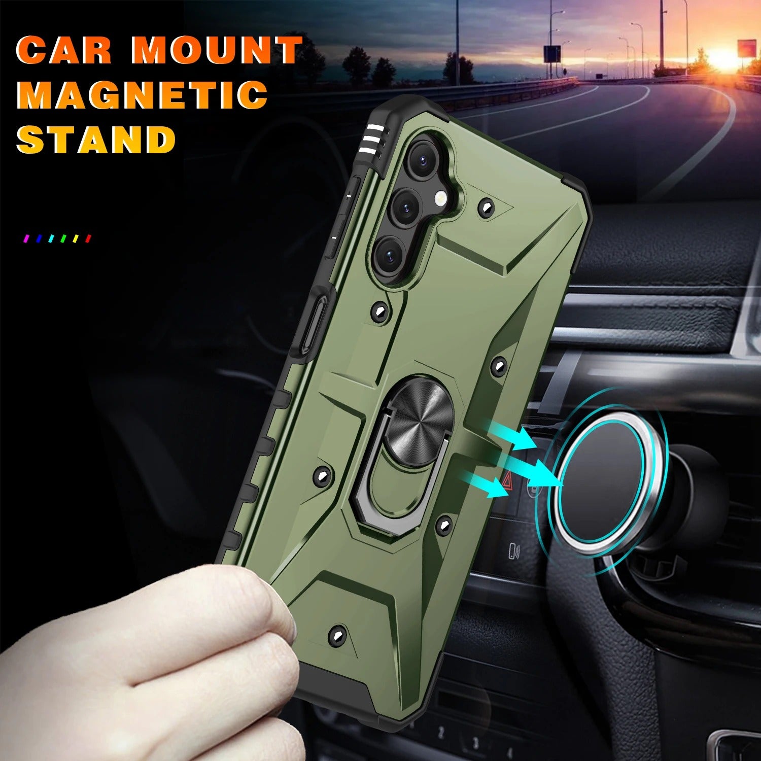 coque Samsung S22 ArmorGrip aimant