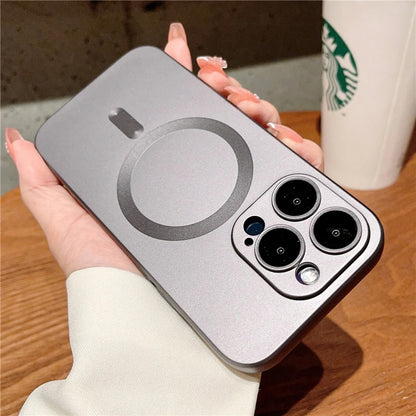 coque iPhone 12 AuraMag gris