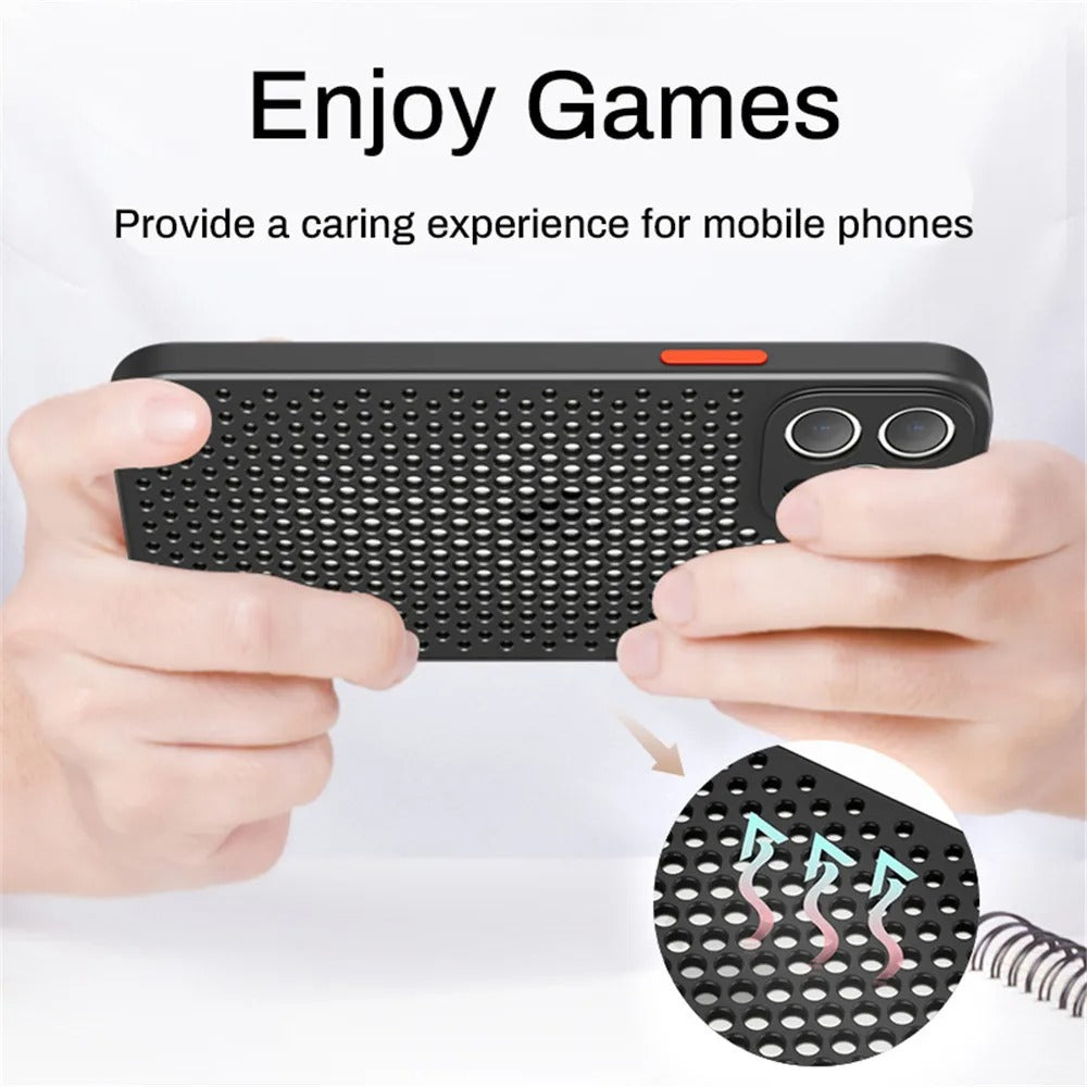 coque iphone 12 AirFlow Protect  jeu