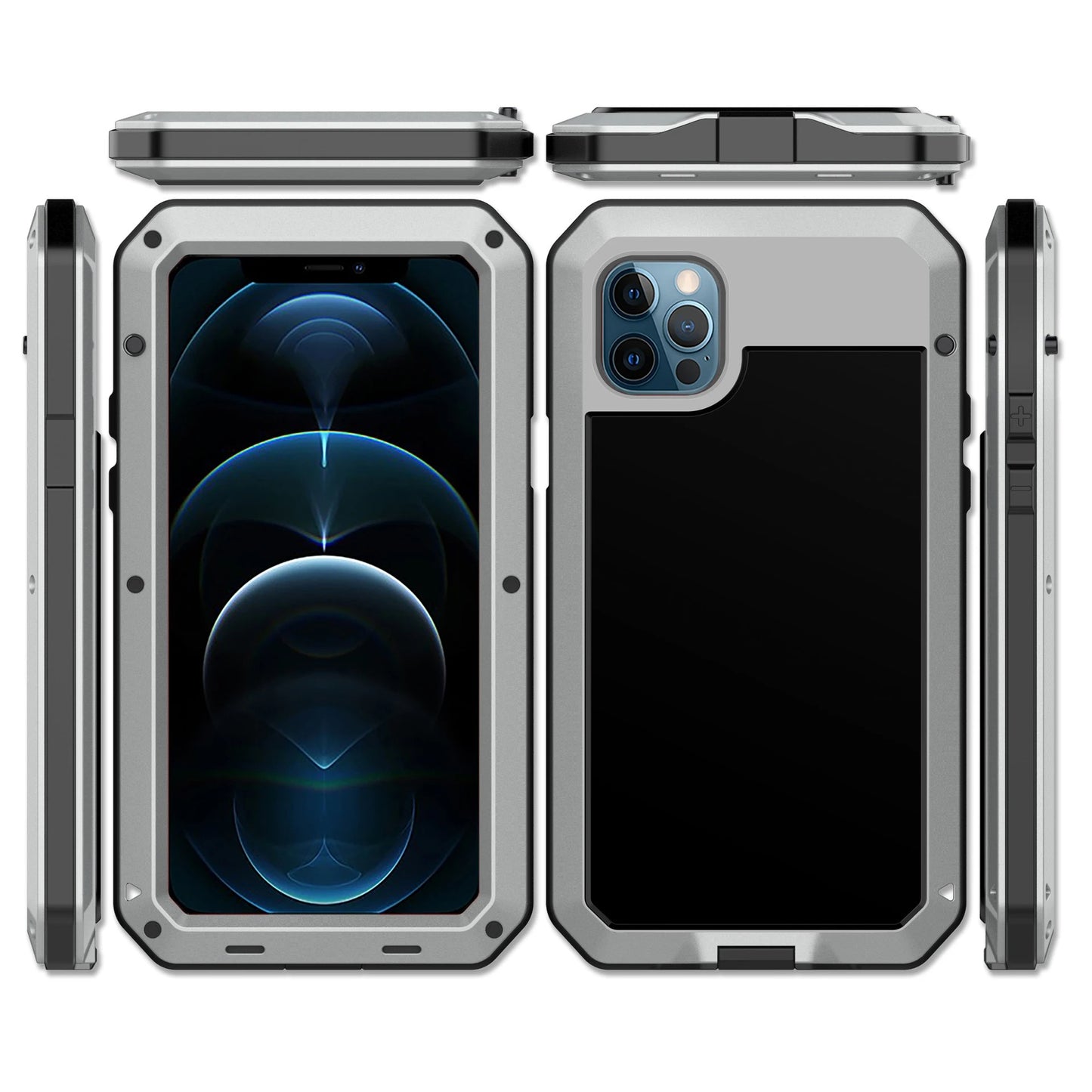 coque iphone 13 BattleProof gris