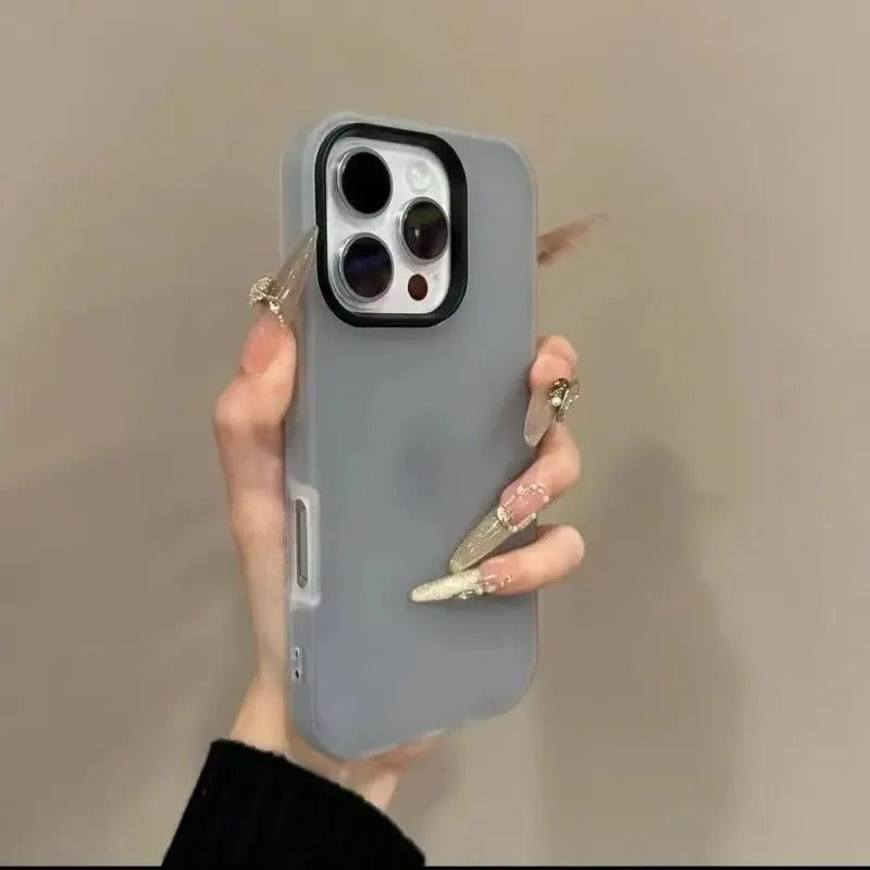 coque iphone 13 CandyShield gris