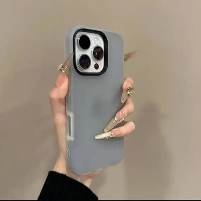 coque iphone 13 CandyShield gris