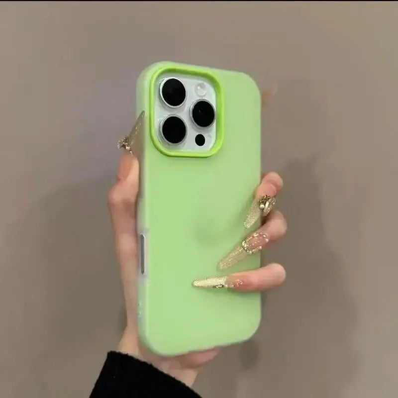 coque iphone 13 CandyShield vert
