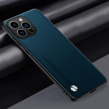 coque iphone 13 LuxCase bleu