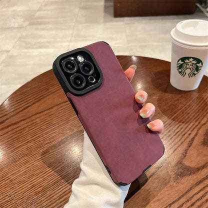 coque iphone 13 Urban Class rouge