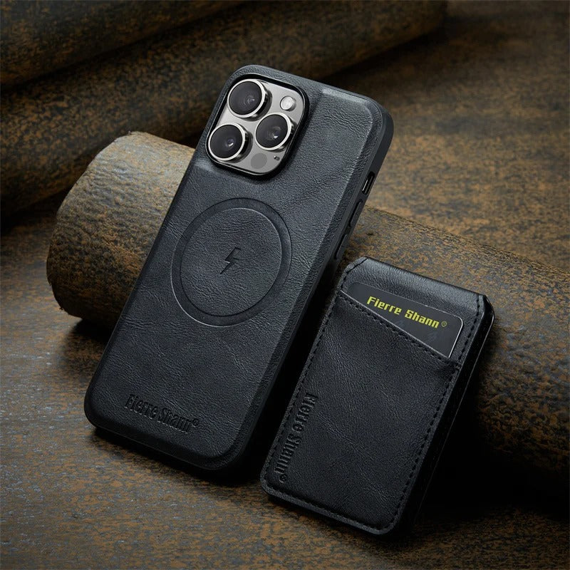 coque iphone 14 FlexWallet noir

