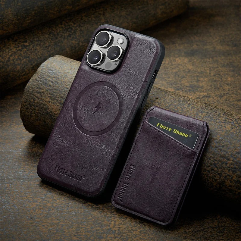 coque iphone 14 FlexWallet violet