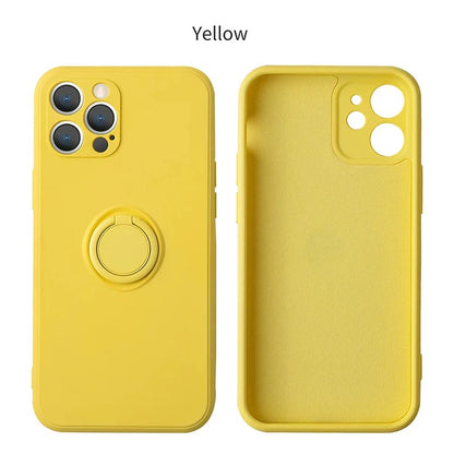coque iphone 14 RingSil Case jaune
