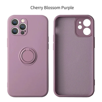 coque iphone 14 RingSil Case violet