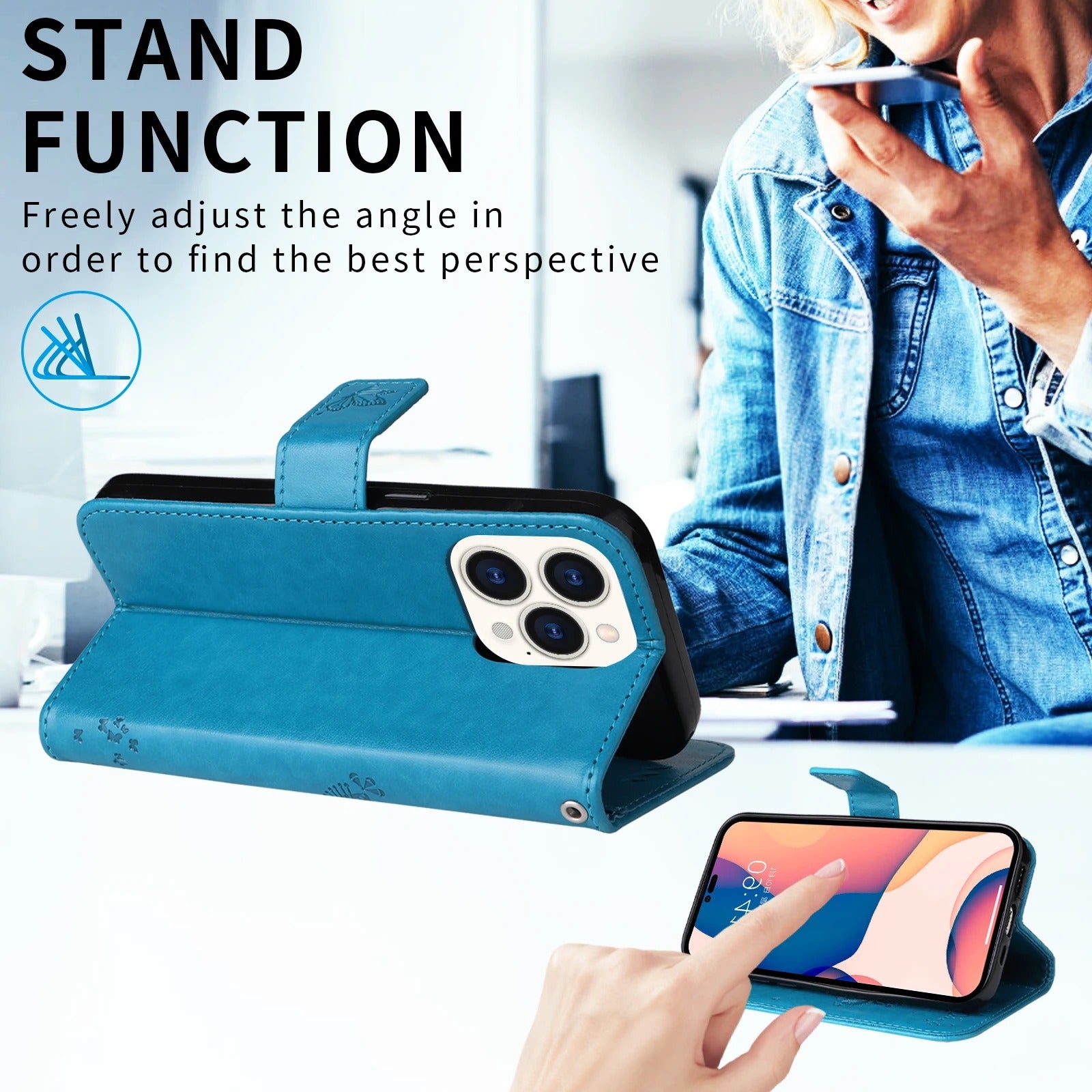 coque iphone 14 TreeWallet Case fonction