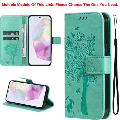 coque iphone 14 TreeWallet Case vert