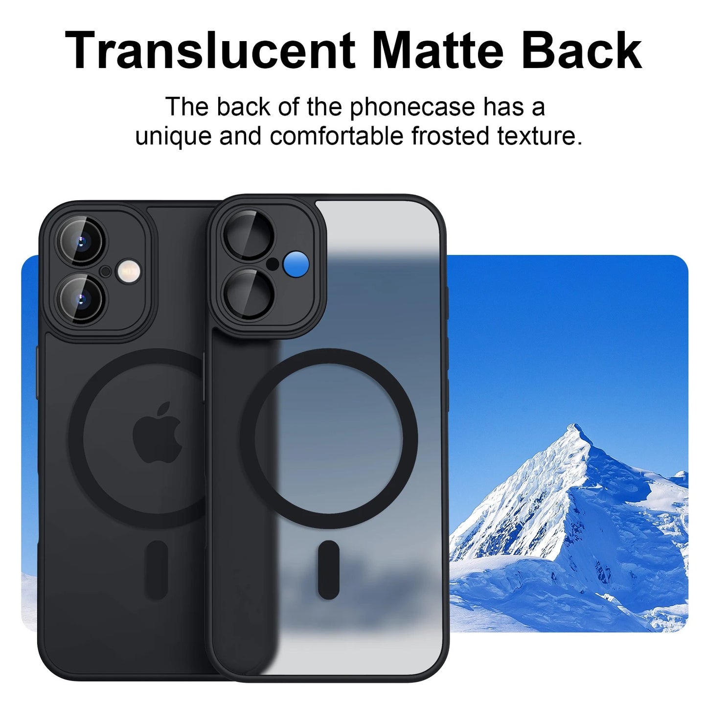 coque iphone 15 IceShield translucide