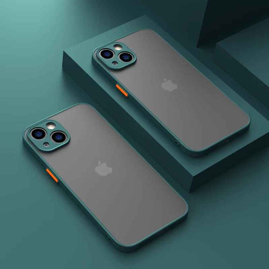 coque iphone 15 Mat Pulse vert