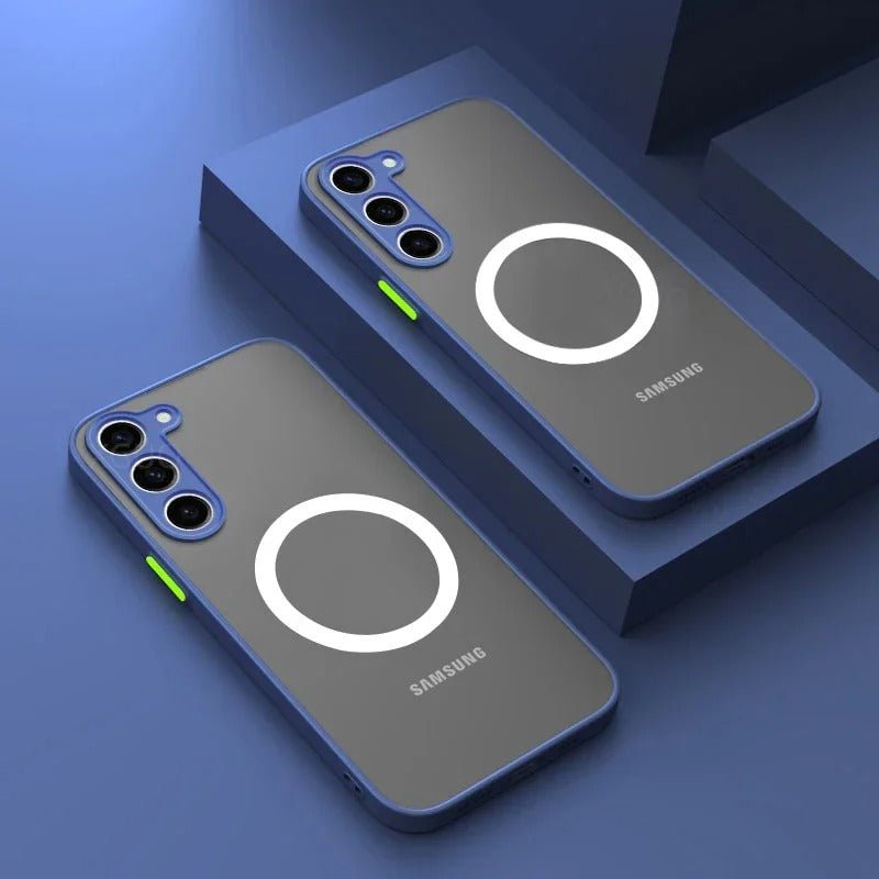 coque samsung s21 MagDefend bleu