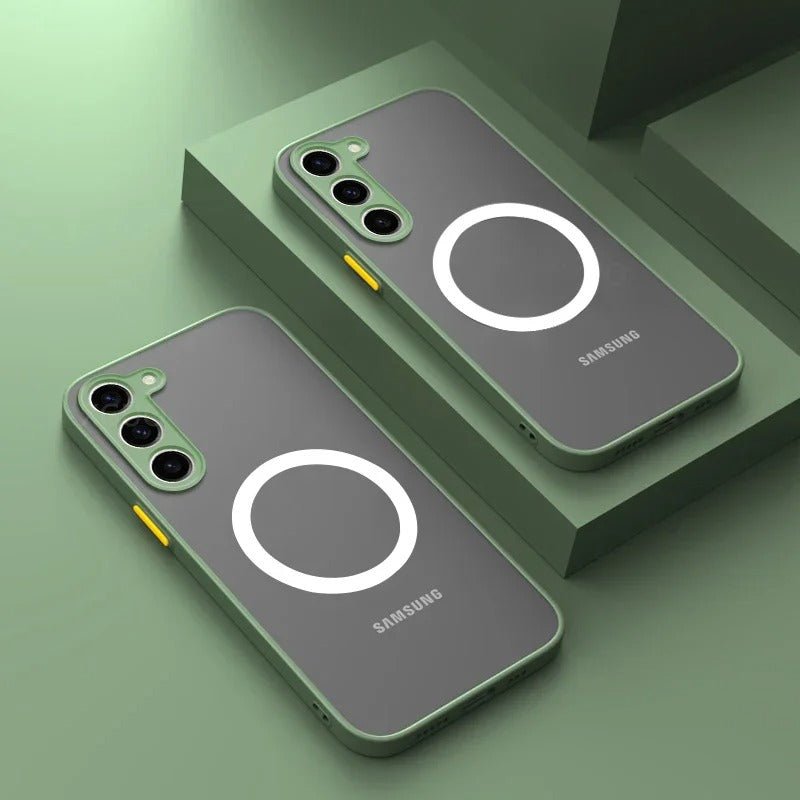 coque samsung s21 MagDefend vert