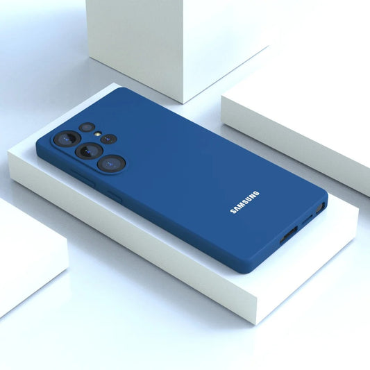 coque samsung s21 SilicoFlex bleu