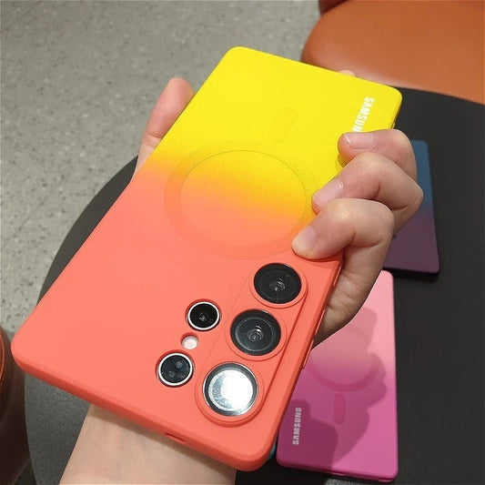 coque samsung s22 ColorMag Glow camera