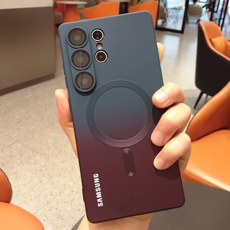coque samsung s22 ColorMag Glow marron
