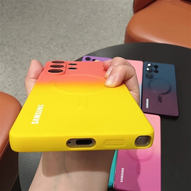 coque samsung s22 ColorMag Glow prise