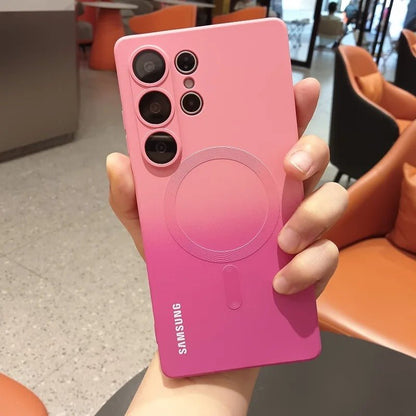 coque samsung s22 ColorMag Glow rose