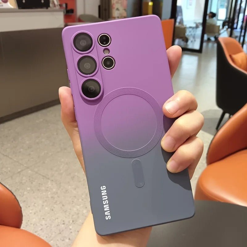 coque samsung s22 ColorMag Glow violet