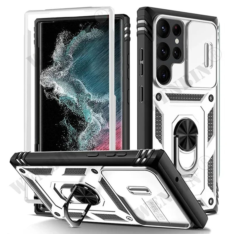 coque samsung s23 ArmorShield blanc