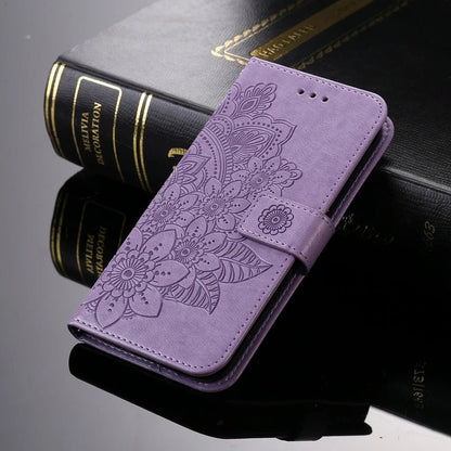 coque samsung s24 BloomWallet violet