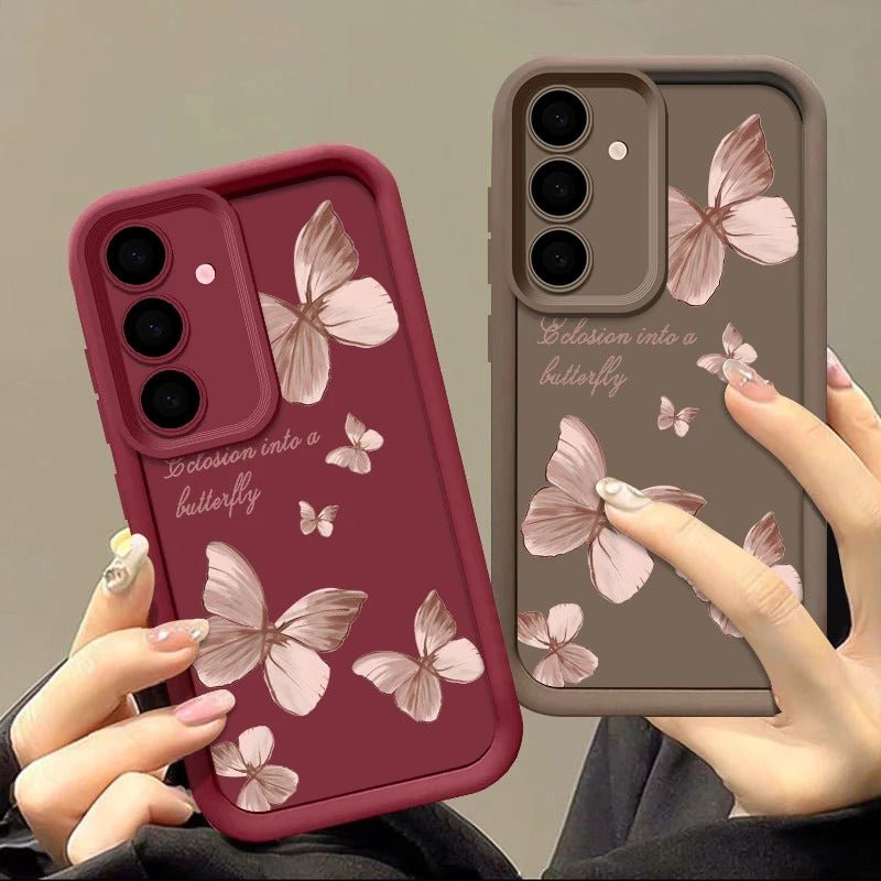 coque samsung s24 Butterfly Glow image