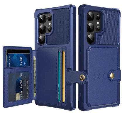 coque samsung s24 ShadowGrip bleu