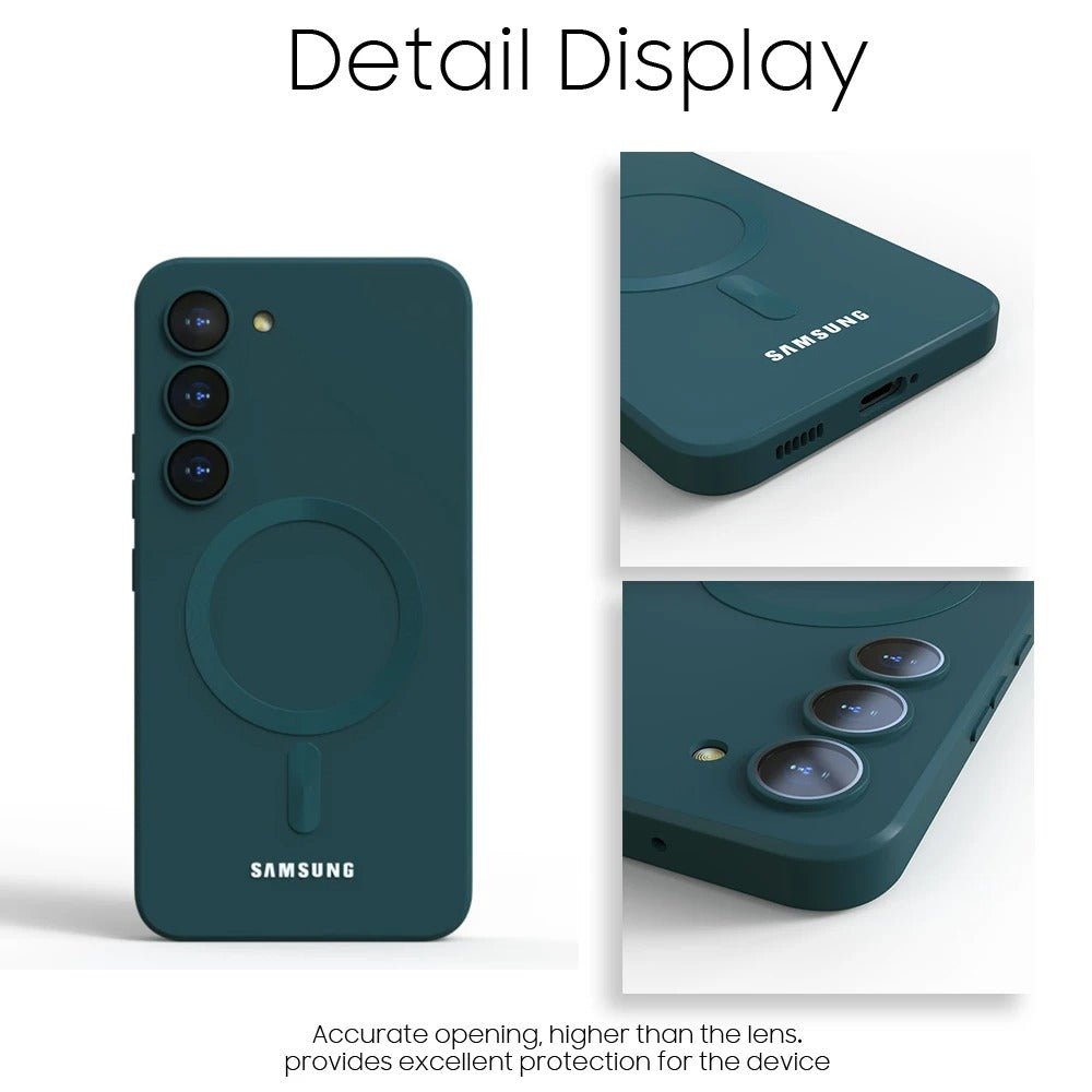 coque samsung s25 AeroMag camera
