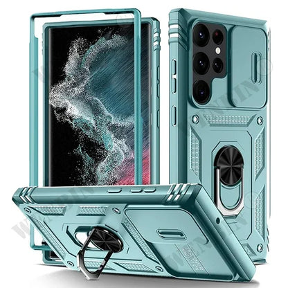 coque samsung s25 Titan Armor vert
